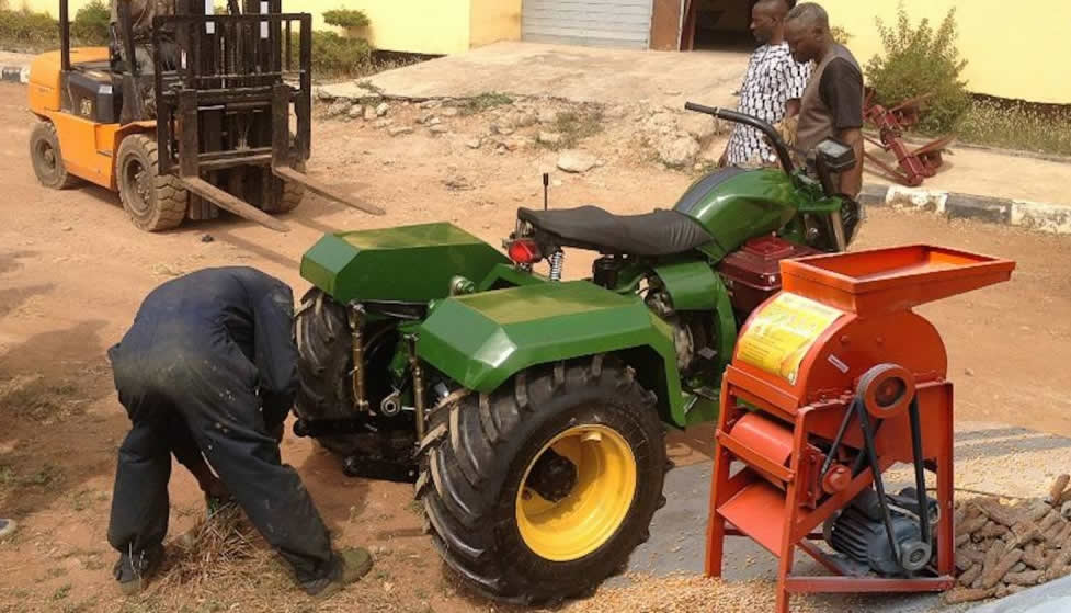 13/04/17 solution agricole intelligente en Afrique   :  tryctor  le mini tracteur  pour les petits exploitants agricoles